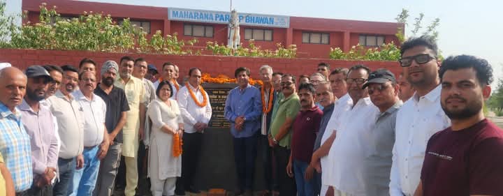 MLA Jimpa inaugurated road construction work in Shiv Shakti Nagar of Ward No. 4
